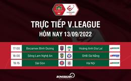 Trực tiếp V.League 2022 vòng 16 hôm nay 13/9 (Link xem Full HD)