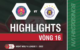Video tổng hợp: Sài Gòn vs Hà Nội (Vòng 16 V.League 2022)