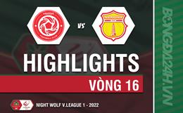 Video tổng hợp: Viettel vs Nam Định (Vòng 16 V.League 2022)