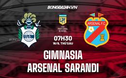 Nhận định Gimnasia vs Arsenal Sarandi 7h30 ngày 16/9 (VĐQG Argentina 2022)