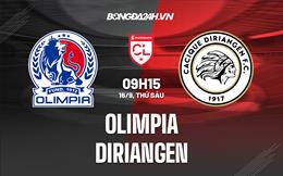 Nhận định,  Olimpia vs Diriangen 9h15 ngày 16/9 (CONCACAF League 2022)