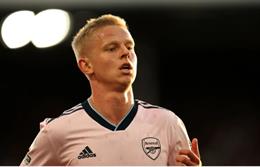 Arsenal nhận tin cực buồn từ Oleksandr Zinchenko