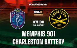 Nhận định Memphis 901 vs Charleston Battery 7h00 ngày 17/9 (Hạng Nhất Mỹ 2022)