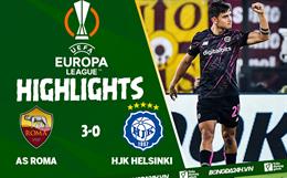 Video AS Roma vs HJK Helsinki Europa League: Paulo Dybala lập công