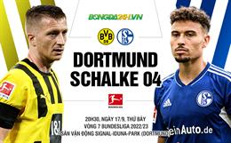 Nhận định bóng đá Dortmund vs Schalke 20h30 ngày 17/9 (Bundesliga 2022/23)