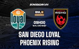 Nhận định San Diego Loyal vs Phoenix Rising 9h00 ngày 18/9 (Hạng Nhất Mỹ 2022)