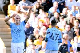 Tiếp tục ghi bàn, Erling Haaland đi vào lịch sử Premier League