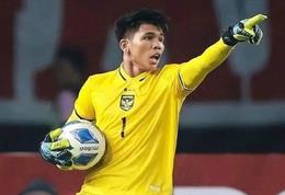 Thủ môn U20 Indonesia nằm viện, khó ra sân đấu U20 Việt Nam 