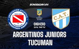 Nhận định Argentinos Juniors vs Tucuman 7h30 ngày 21/9 (VĐQG Argentina 2022)
