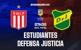 Nhận định Estudiantes vs Defensa Justicia 7h30 ngày 20/9 (VĐQG Argentina 2022)