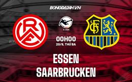 Nhận định Rot Weiss Essen vs Saarbrucken 0h00 ngày 20/9 (Hạng 3 Đức 2022/23)