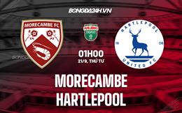 Nhận định Morecambe vs Hartlepool 1h00 ngày 21/9 (EFL Trophy 2022/23)