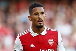 William Saliba lên tiếng sau phong độ cực cao ở Arsenal