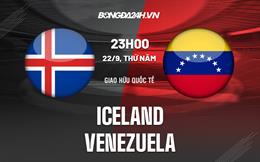 Nhận định,  Iceland vs Venezuela 23h00 ngày 22/9 (Giao hữu quốc tế)