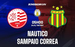 Nhận định bóng đá Nautico vs Sampaio Correa 5h00 ngày 24/9 (Hạng 2 Brazil 2022)