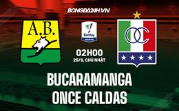 Nhận định Bucaramanga vs Once Caldas 2h00 ngày 25/9 (VĐQG Colombia 2022)