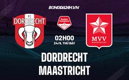 Nhận định,  Dordrecht vs Maastricht 2h00 ngày 24/9 (Hạng 2 Hà Lan 2022/23)