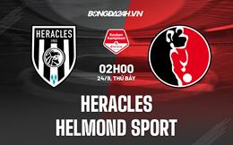 Nhận định Heracles vs Helmond Sport 2h00 ngày 24/9 (Hạng 2 Hà Lan 2022/23)