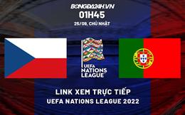 Link xem trực tiếp Séc vs Bồ Đào Nha 1h45 ngày 25/9 (UEFA Nations League 2022/23)