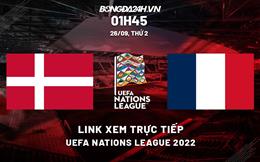 Link trực tiếp Đan Mạch vs Pháp 1h45 ngày 26/9/2022 xem ở đâu?