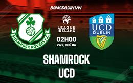 Nhận định bóng đá Shamrock Rovers vs UCD 2h00 ngày 27/9 (VĐQG Ireland 2022)