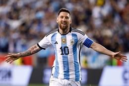 Messi ghi 2 bàn trong 3 phút, Argentina nối dài mạch bất bại