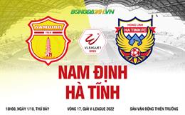 Nhận định bóng đá Nam Định vs Hà Tĩnh 18h00 ngày 1/10 (V-League 2022)