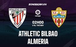 Nhận định,  Bilbao vs Almeria 2h00 ngày 1/10 (La Liga 2022/23)