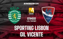 Nhận định Sporting Lisbon vs Gil Vicente 1h00 ngày 1/10 (VĐQG Bồ Đào Nha 2022/23)