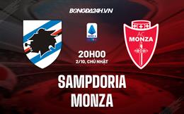 Nhận định,  Sampdoria vs Monza 20h00 ngày 2/10 (Serie A 2022/23)