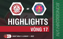 Video tổng hợp: TPHCM vs Sài Gòn (Vòng 17 V.League 2022)