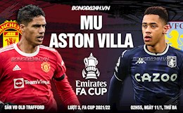 MU cực nhọc đánh bại Aston Villa tại vòng 3 FA Cup