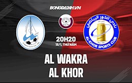 Nhận định Al-Wakra vs Al-Khor 23h00 ngày 13/1 (VĐQG Qatar 2021/22)