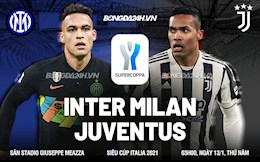 Nhận định bóng đá Inter Milan vs Juventus 3h00 ngày 13/1 (Siêu cúp Italia 2021)