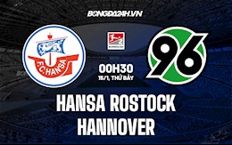 Nhận định Hansa Rostock vs Hannover 0h30 ngày 15/1 (Hạng 2 Đức 2021/22)