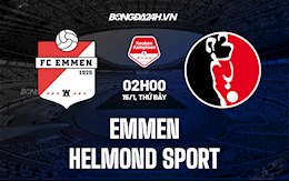 Nhận định Emmen vs Helmond Sport 2h ngày 15/1 (Hạng 2 Hà Lan 2021/22)