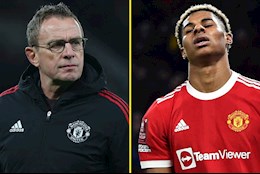 HLV Rangnick không ngại cảnh báo Rashford về phong độ