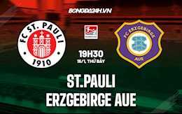 Nhận định St.Pauli vs Erzgebirge Aue 19h30 ngày 15/1 (Hạng 2 Đức 2021/22)