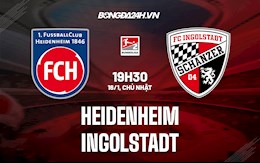 Nhận định Heidenheim vs Ingolstadt 19h30 ngày 16/1 (Hạng 2 Đức 2021/22)