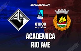 Nhận định Academica vs Rio Ave 1h ngày 18/01 (Hạng 2 Bồ Đào Nha 2021/22)