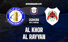 Nhận định Al Khor vs Al Rayyan 22h30 ngày 18/01 (VĐQG Qatar)