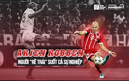 Vì sao Arjen Robben thoải mái "rẽ trái" suốt cả sự nghiệp?