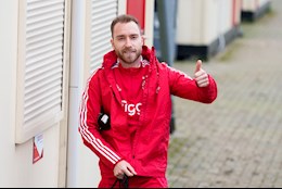 Eriksen tập luyện cùng đội trẻ Ajax