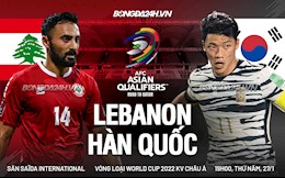 Nhận định bóng đá Lebanon vs Hàn Quốc 19h00 ngày 27/1 (Vòng loại World Cup 2022)