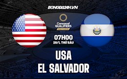 Nhận định, soi kèo Mỹ vs El Salvador 7h00 ngày 28/1 (Vòng loại World Cup 2022)