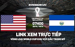 Link xem trực tiếp Mỹ vs El Salvador hôm nay 28/1 (Vòng loại World Cup 2022)