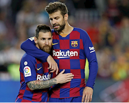 Lionel Messi bị Gerard Pique lừa dối