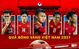 Ứng viên QBV Việt Nam 2021 thi đấu ra sao trong năm qua?