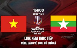 VTV5 trực tiếp bóng đá Nữ Việt Nam vs Myanmar Asian Cup 2022