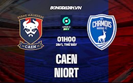 Nhận định,  Caen vs Niort 1h00 ngày 29/1 (Hạng 2 Pháp 2021/22)